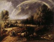 Peter Paul Rubens Landscape with Rainbow USA oil painting artist